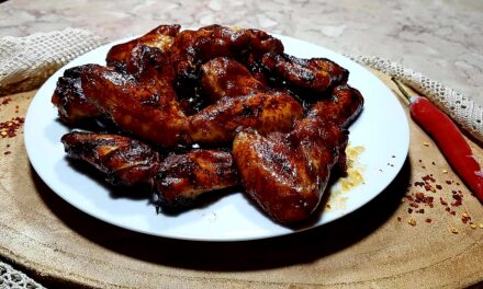 Asas de Frango Caramelizadas Agridoce