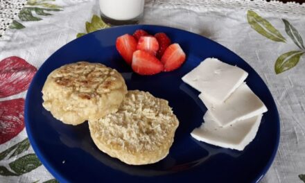 Pão de Milho na Frigideira   |sem glúten| |sem laticínios| |sem ovo|