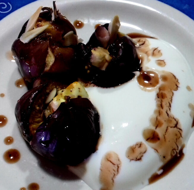 Figos Assados no Forno