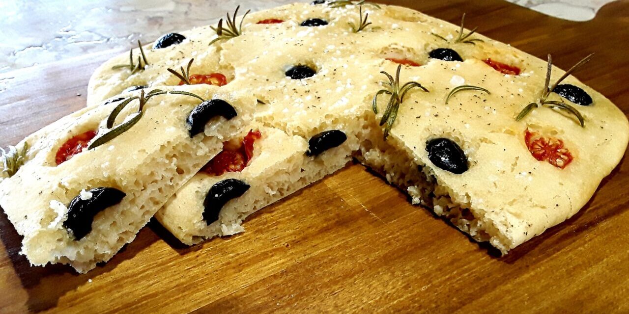 Focaccia |sem glúten|