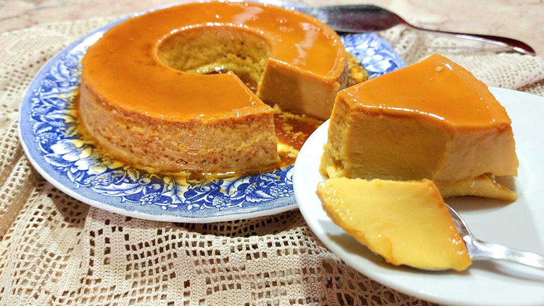 Pudim Flan |Sem Glúten| Sem Açúcar Refinado |Sem laticínios|
